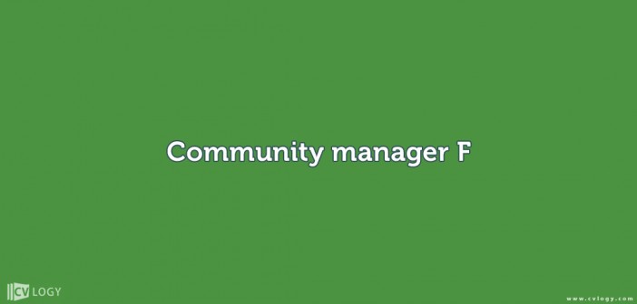 Poste Community manager