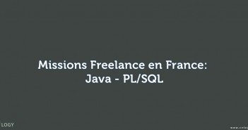 Missions Freelance en France: Java - PL/SQL