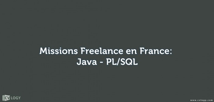 Missions Freelance en France: Java - PL/SQL