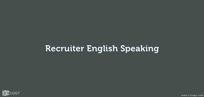 Recruiter English Speaking