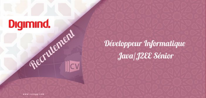 Développeur Informatique Java/J2EE Sénior