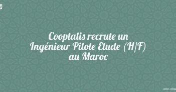 Cooptalis recrute un Ingénieur Pilote Etude (H/F) au Maroc