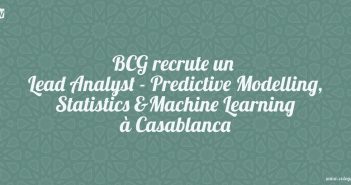 BCG recrute un Lead Analyst - Predictive Modelling, Statistics & Machine Learning à Casablanca
