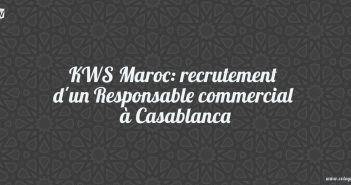 KWS Maroc: recrutement d'un Responsable commercial à Casablanca