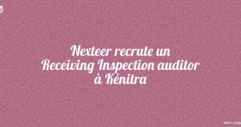 Nexteer recrute un Receiving Inspection auditor à Kénitra