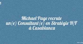 Michael Page recrute un(e) Consultant(e) en Stratégie H/F à Casablanca