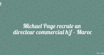 Michael Page recrute un directeur commercial h/f - Maroc