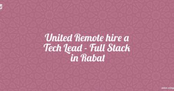 United Remote hire a Tech Lead - Full Stack in Rabat