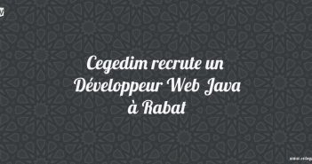Cegedim recrute un Développeur Web Java à Rabat