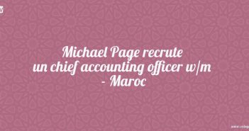 Michael Page recrute un chief accounting officer w/m - Maroc