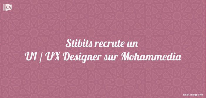 Stibits recrute UI / UX Designer