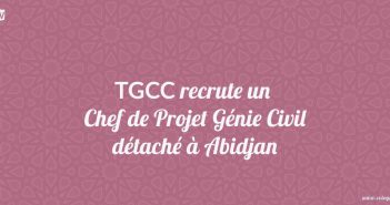 TGCC recrute un Chef de Proje
