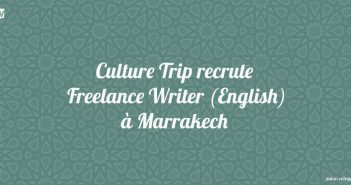 Marrakech Freelance Writer (English)
