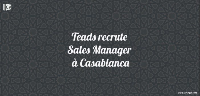 Sales Manager Casablanca