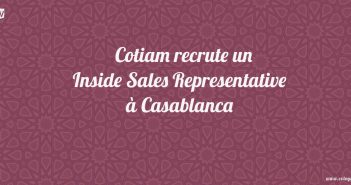Cotiam recrute un Inside Sales Representative à Casablanca