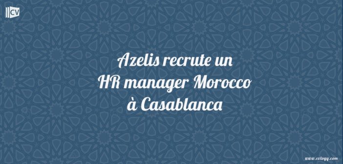 HR manager Morocco