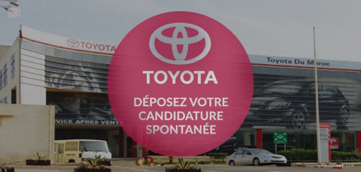 Toyota candidature spontanée