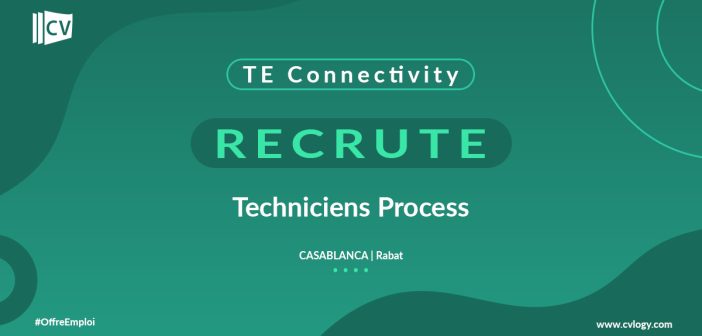 TE Connectivity recrute des Techniciens Process