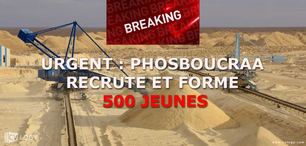 Recrutement Phosboucraa