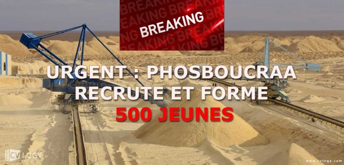 Recrutement Phosboucraa