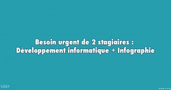 Stagiaires en infographie Maroc