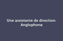 Une assistante de direction Anglophone