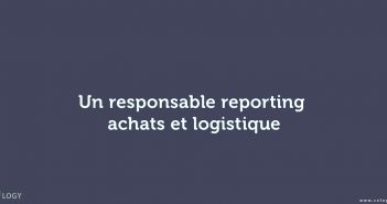 un responsable reporting achats et logistique