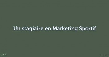 un stagiaire en Marketing Sportif