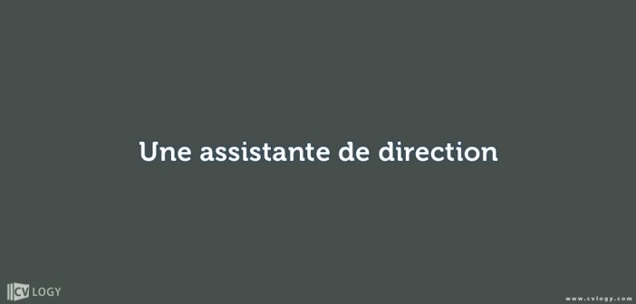 une assistante de direction