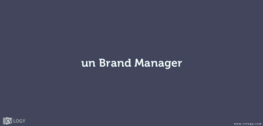 Brand manager