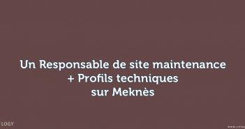 Un Responsable de site maintenance