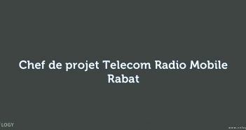 Chef de projet Telecom Radio Mobile