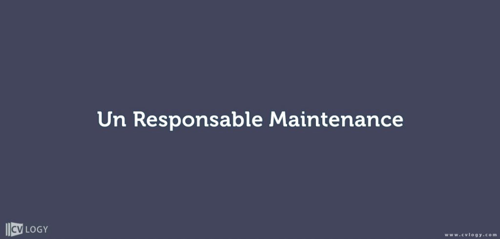 Responsable Maintenance