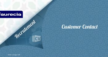 Faurecia Morocco hire a Customer Contact in Rabat