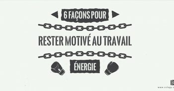 Rester motivé au travail