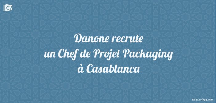 Chef de Projet Packaging