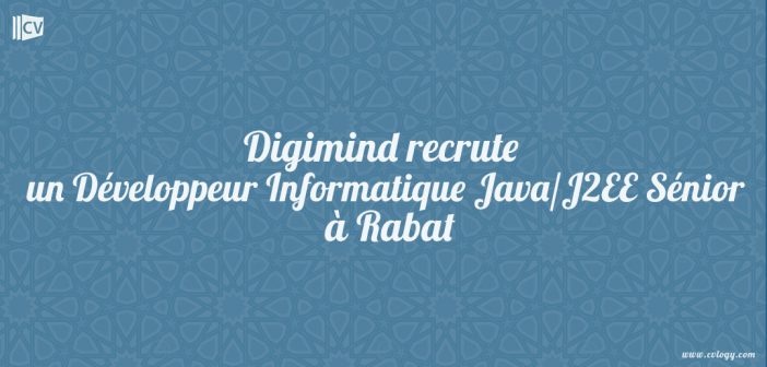 Développeur Informatique Java/J2EE Sénior