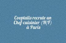 Cooptalis recrute un Chef-cuisinier (H/F) à Paris