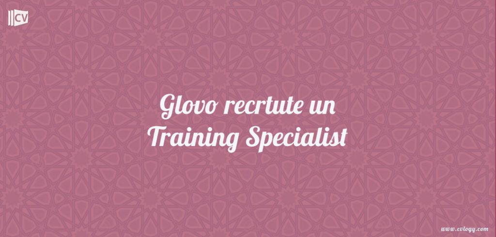 Glovo recrtute un Training Specialist