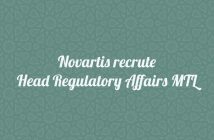 Novartis recrute Head Regulatory Affairs MTL