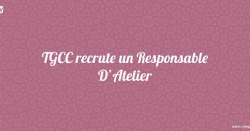 TGCC recrute un Responsable Atelier