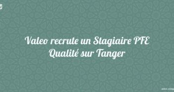 Valeo recrute un Stagiaire