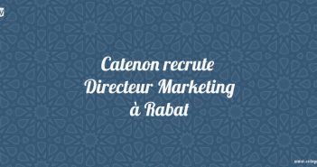 Catenon recrute Directeur Marketing à Rabat