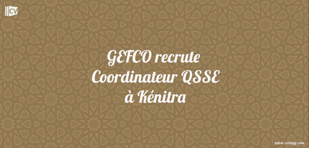Coordinateur Qualité, Santé et Sécurité, et Environnement