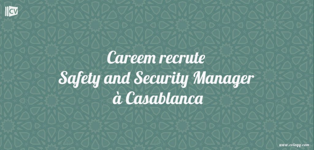 Safety and Security Manager
