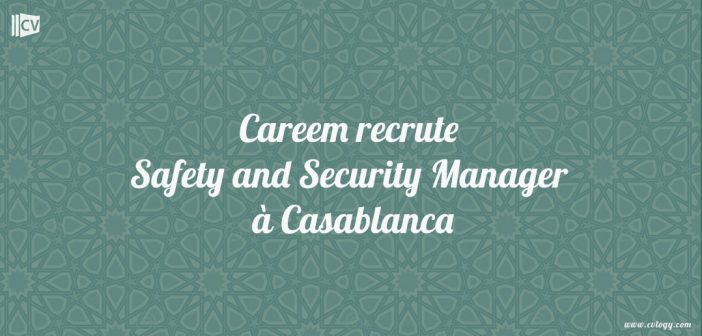 Safety and Security Manager