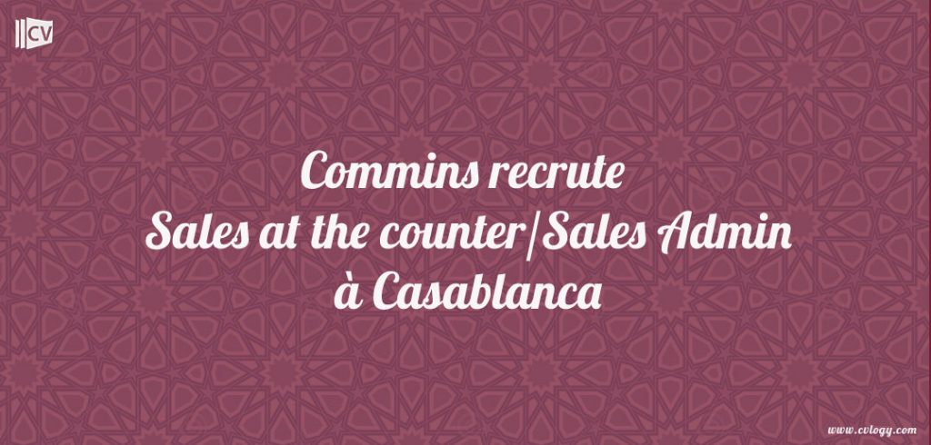 Sales at the counter/Sales Admin