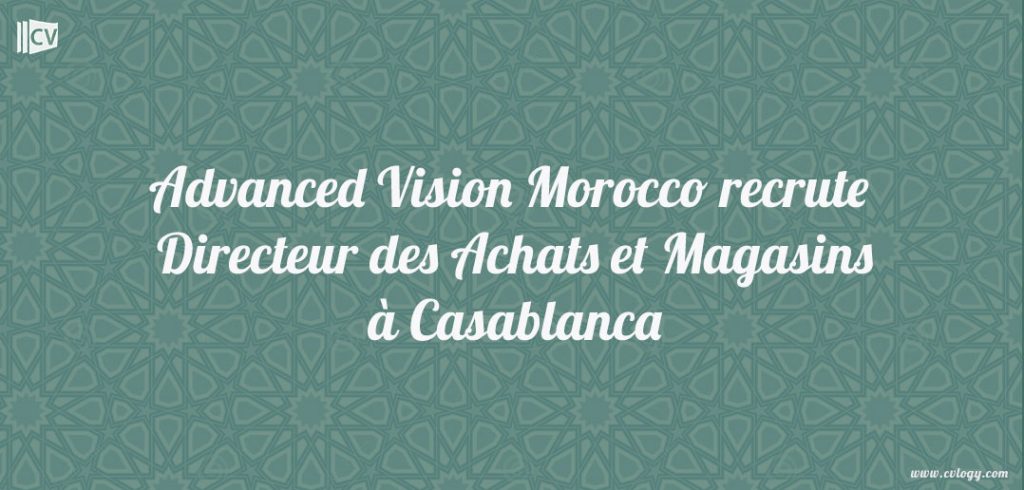 Directeur des Achats et Magasins