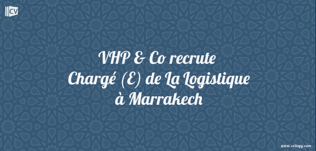 Chargé (E) de La Logistique