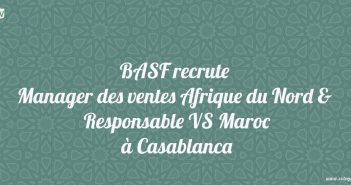 Manager des ventes Afrique du Nord & Responsable VS Maroc